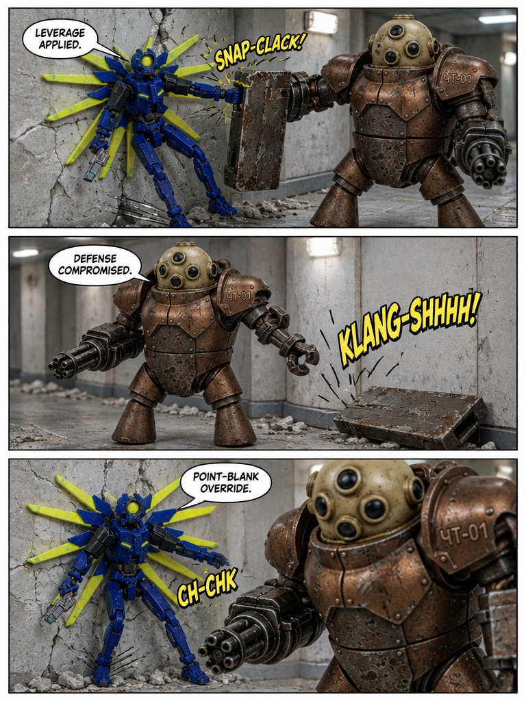 v1 vs gutterman (comic remake) (page 3 of 4)