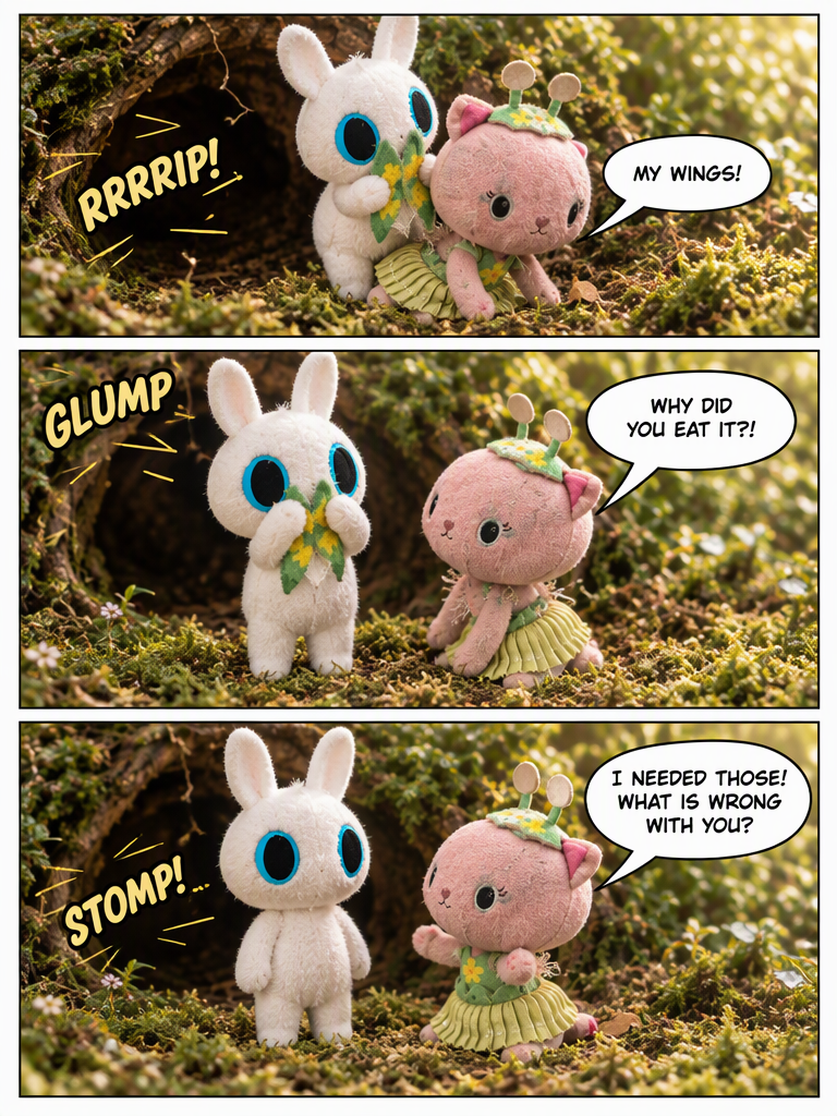 The Bunny Cat's Visit (page 3 of 4)