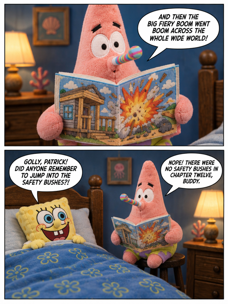 Patrick's Bedtime Story (page 2 of 4)