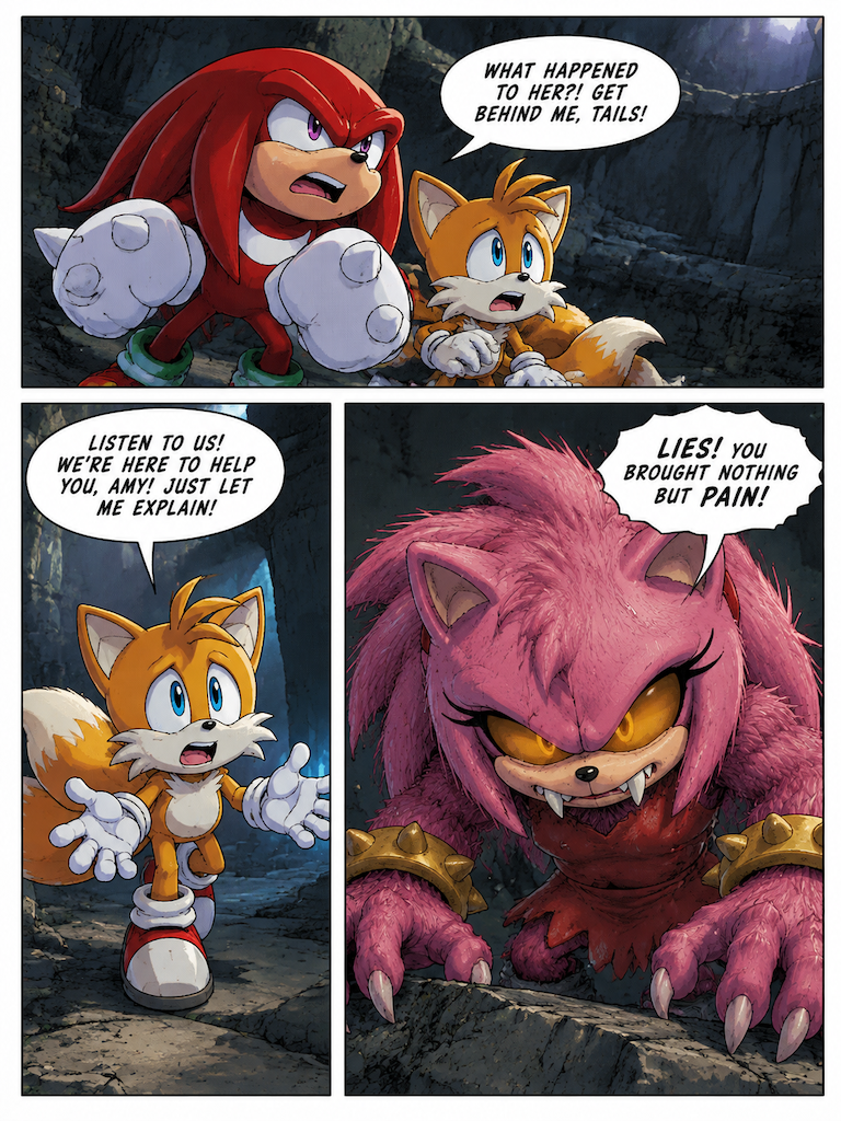 Lair of the Were-Amy (page 2 of 4)