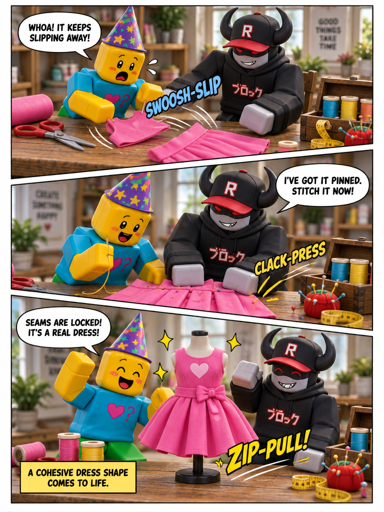 Making a Dress (page 3 of 4)