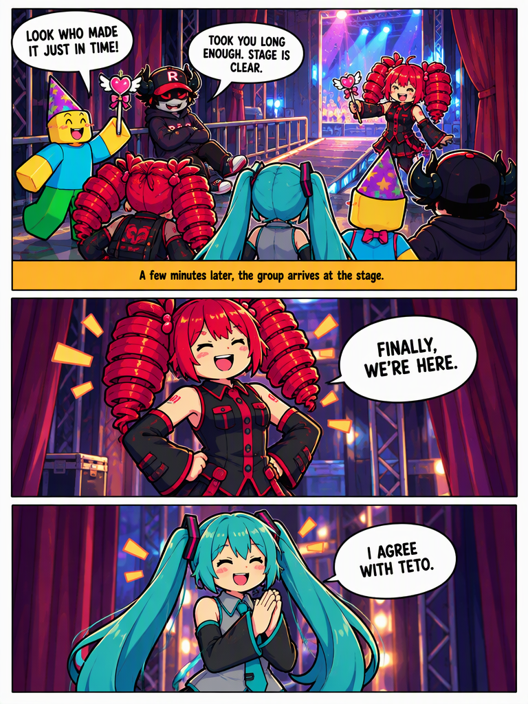Stage Arrival and Soundcheck (page 2 of 4)