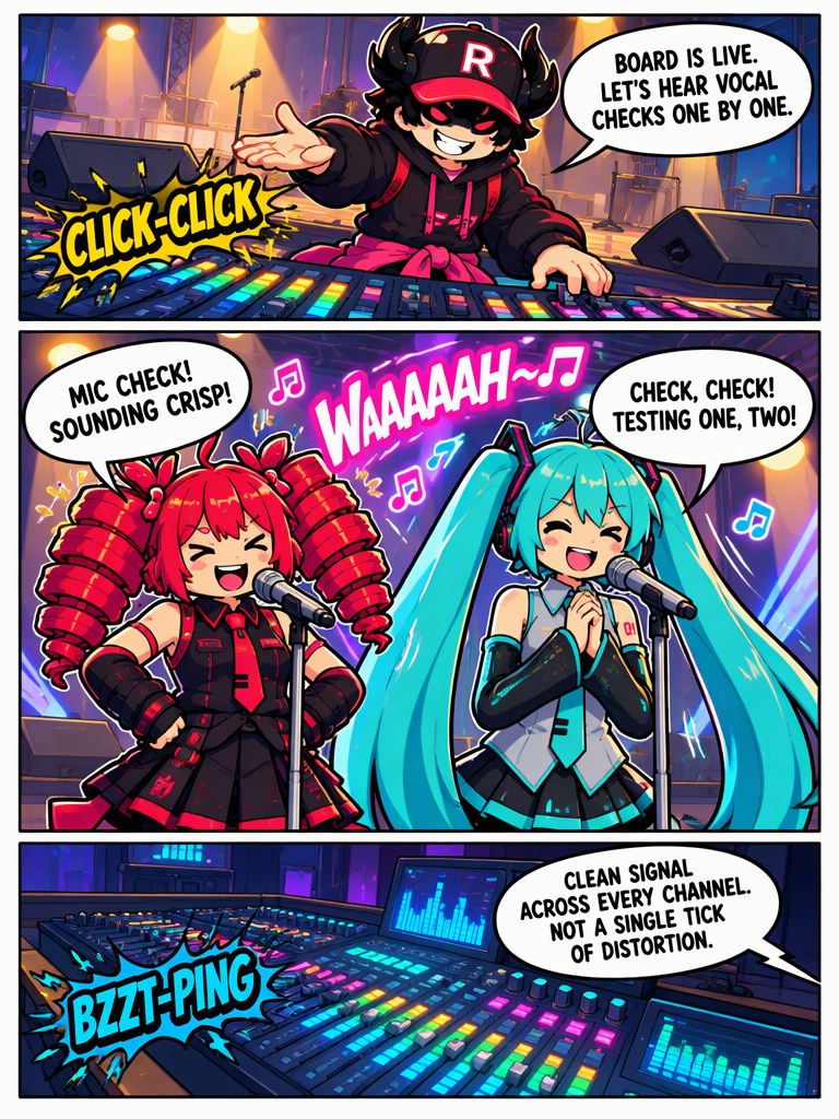 Stage Arrival and Soundcheck (page 3 of 4)