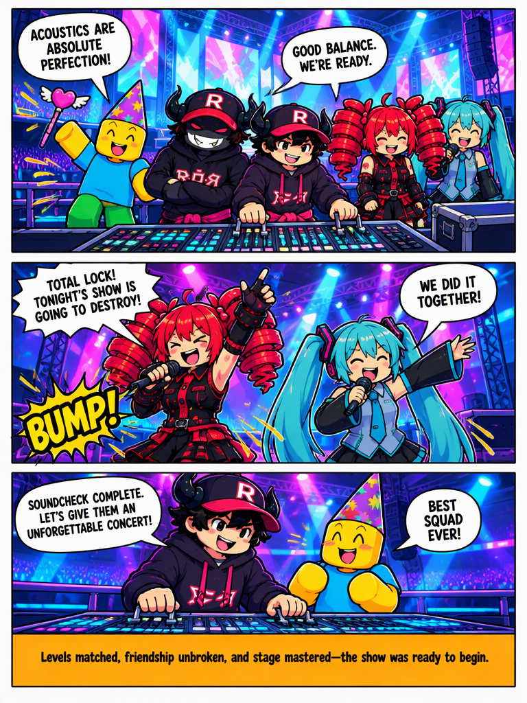 Stage Arrival and Soundcheck (page 4 of 4)