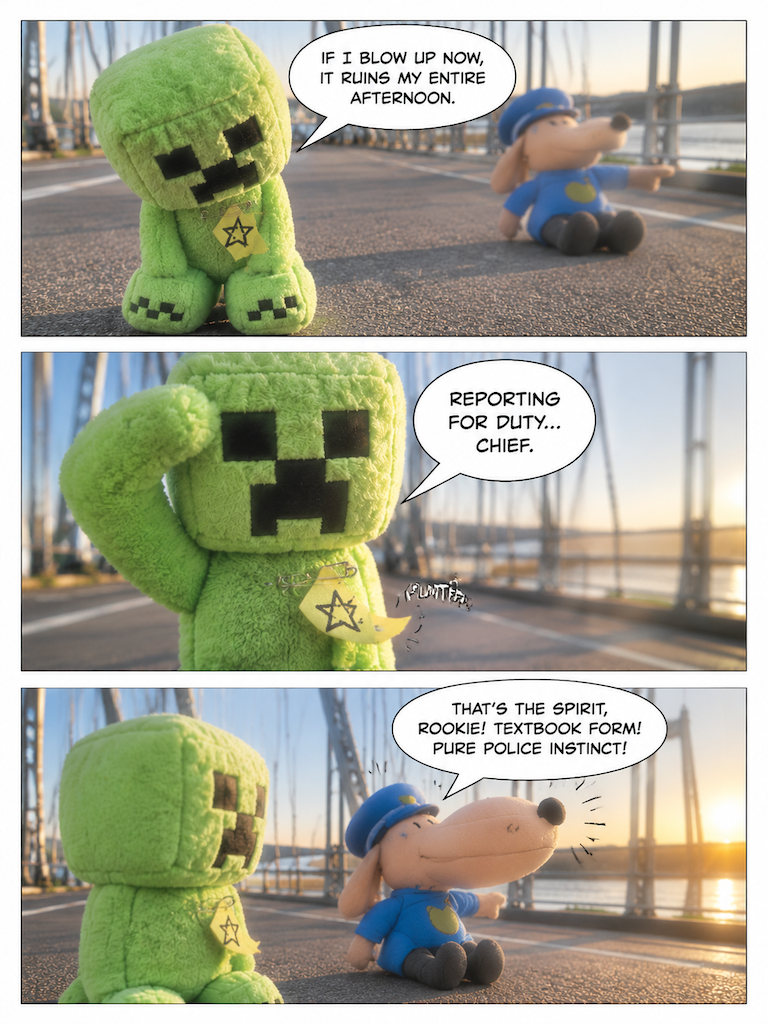 On Bridge Patrol (page 3 of 4)