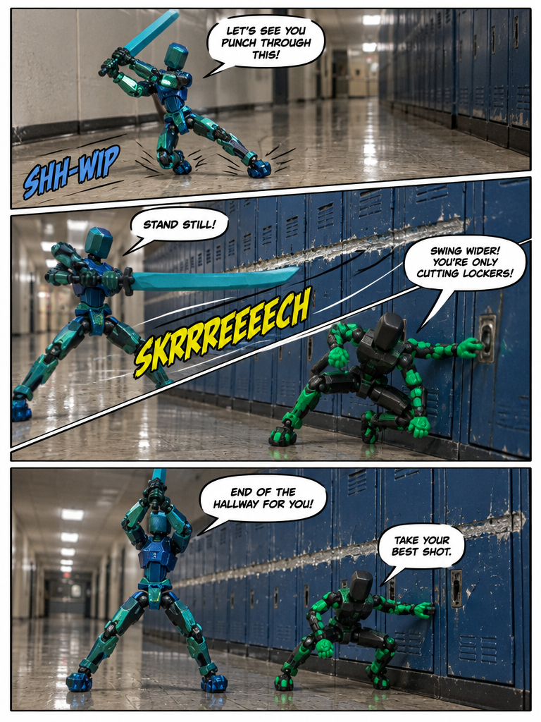 Corridor Clash (page 2 of 4)