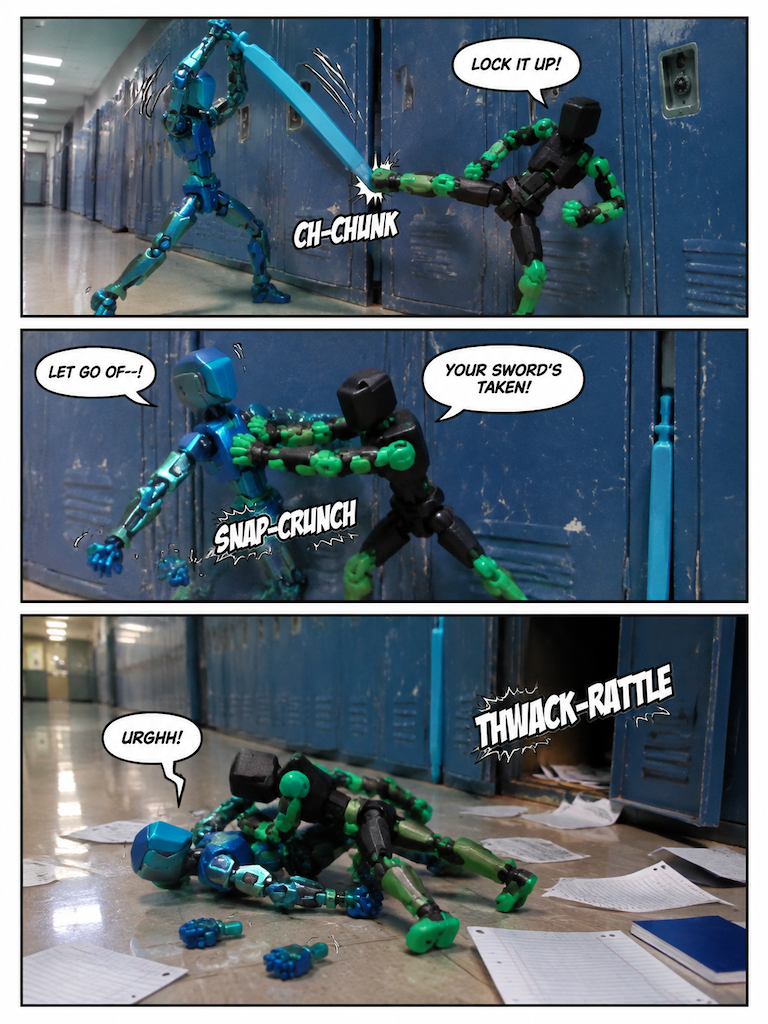 Corridor Clash (page 3 of 4)