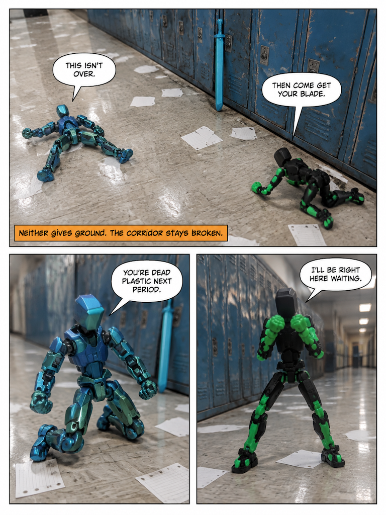 Corridor Clash (page 4 of 4)