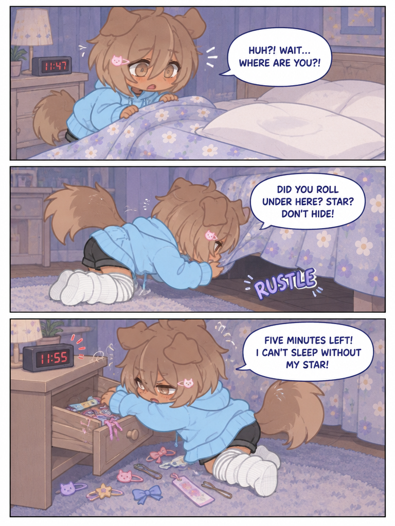 Meeko's Bedtime Breakdown (page 2 of 4)