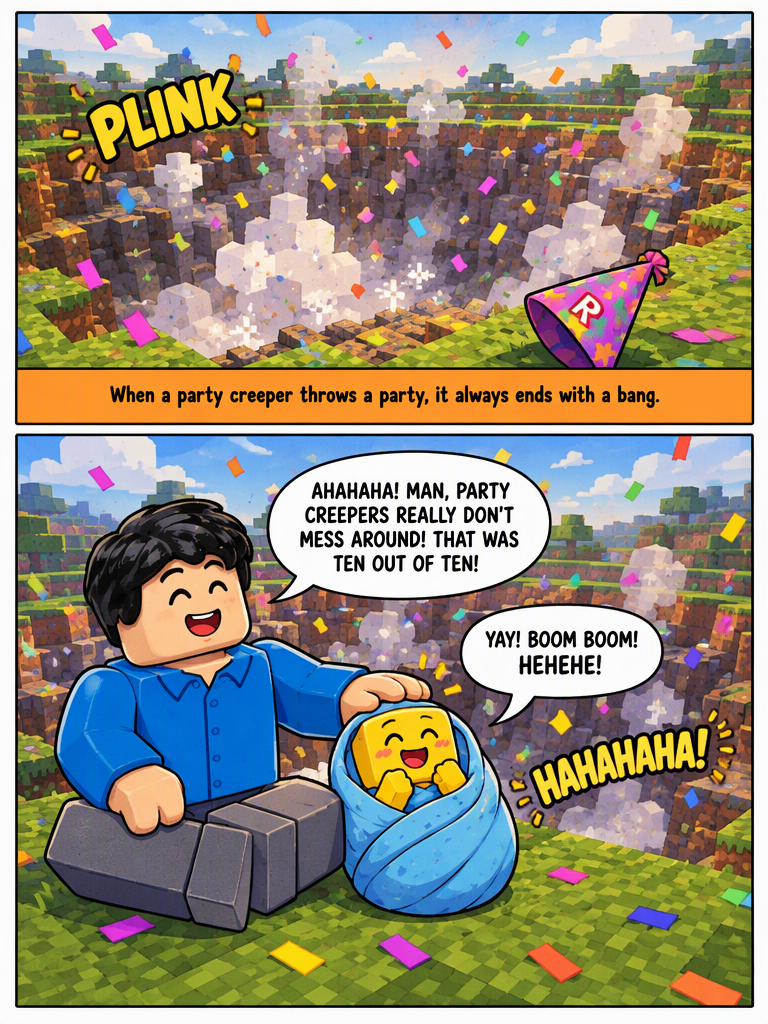 Party in the Block World (page 4 of 4)