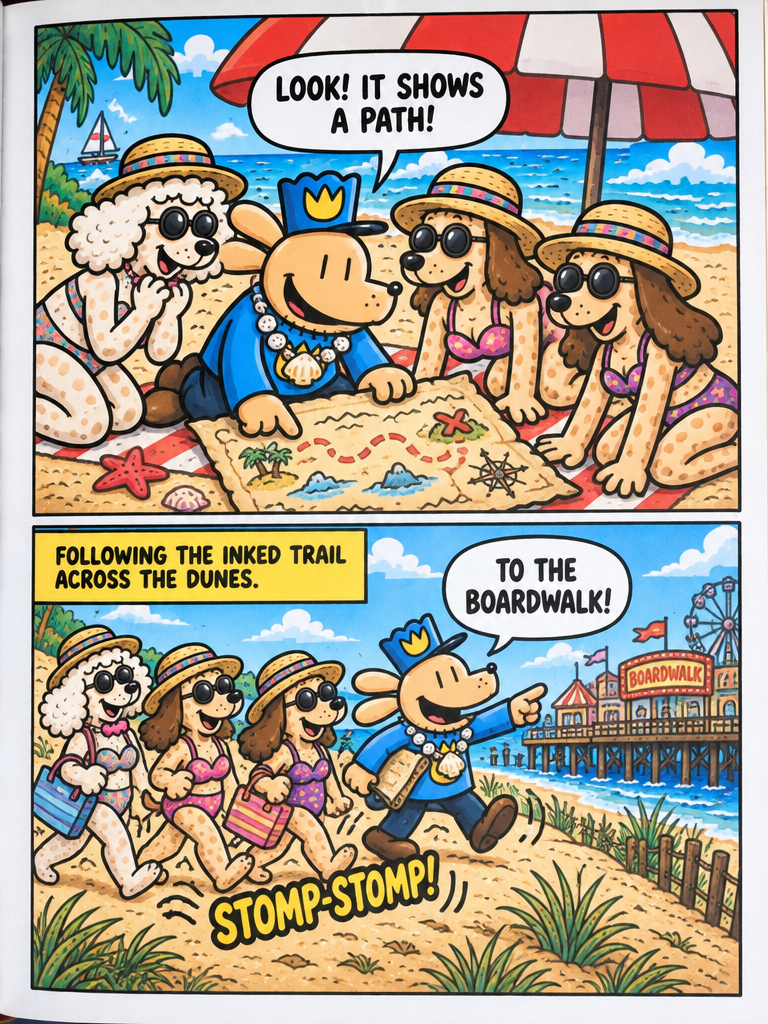 The Secret of the Sandcastle Key (page 2 of 4)