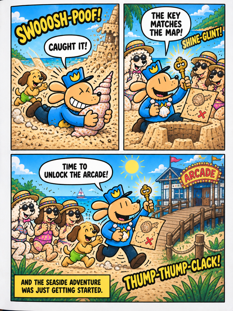 The Secret of the Sandcastle Key (page 4 of 4)