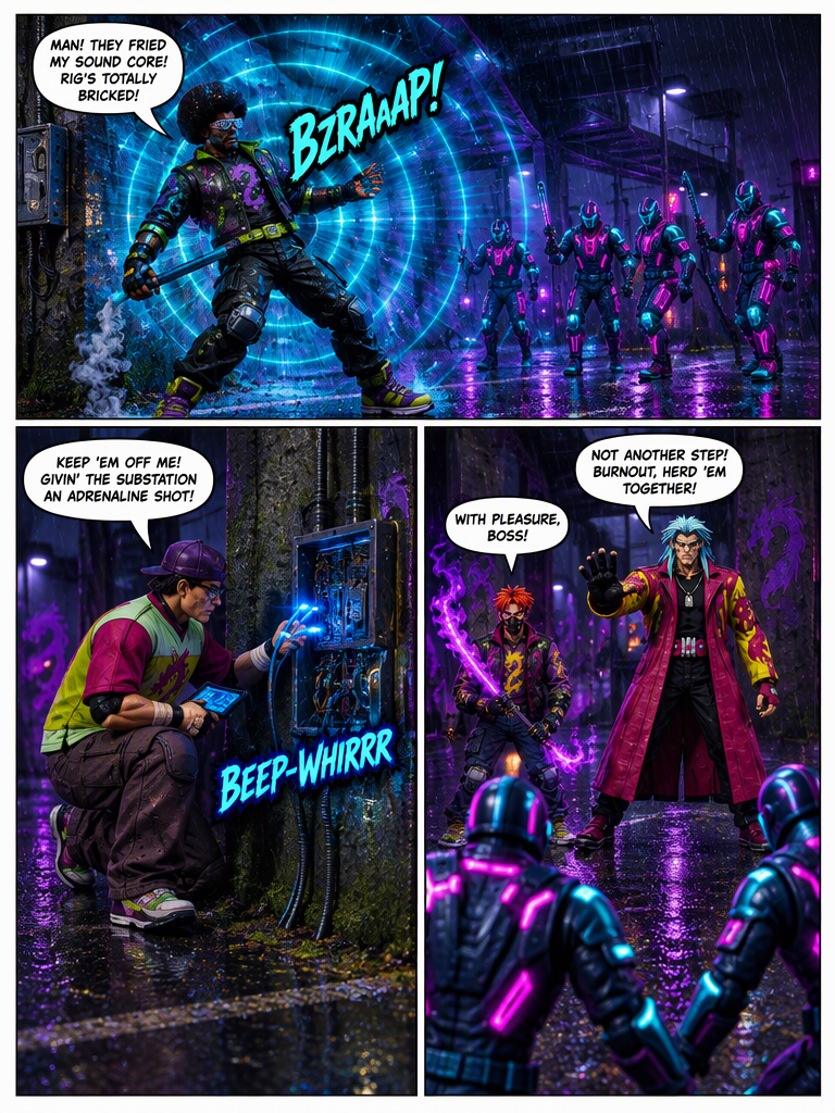 Neon Ambush in the Underpass (page 2 of 4)