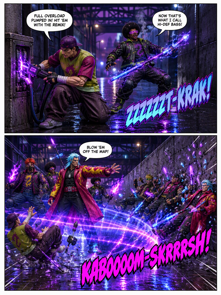 Neon Ambush in the Underpass (page 3 of 4)