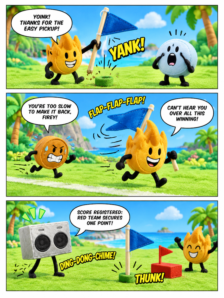 Flag Grab Frenzy (page 2 of 4)