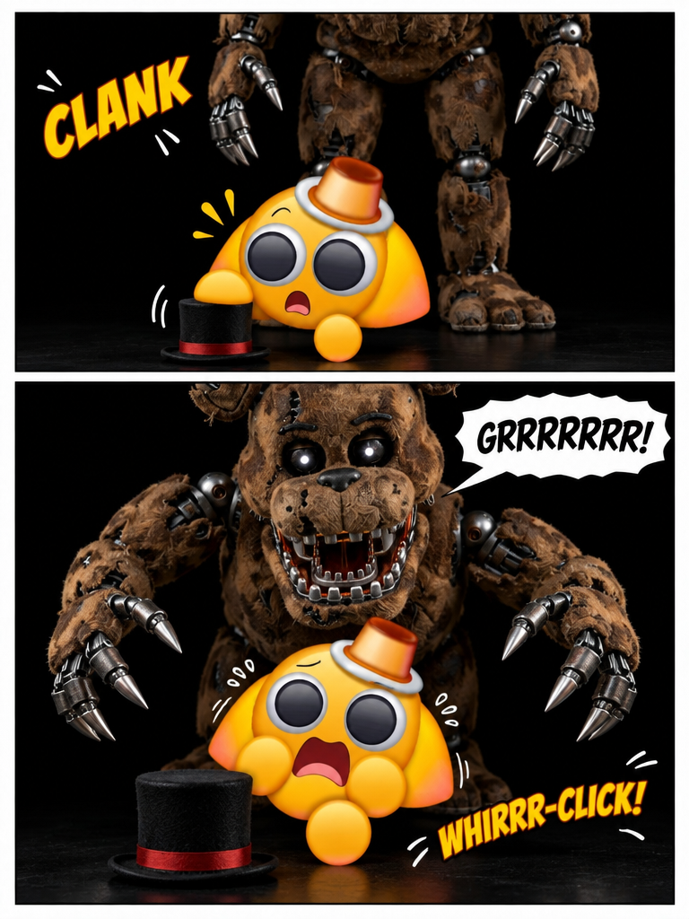 the bear turned into nightmare Freddy fazbear (page 3 of 4)