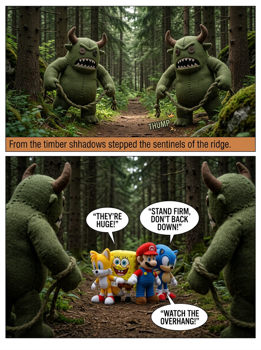 Halloween Toons Part 41: Snared on the Alpine Ridge (page 2 of 4)