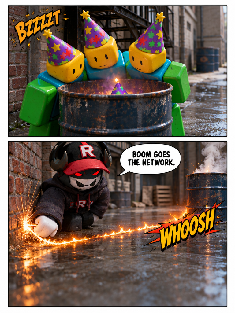 Alleyway Detonation (page 2 of 4)