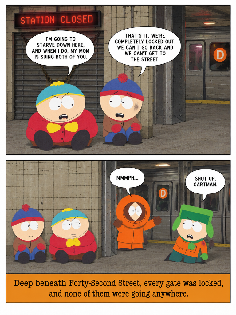 Stranded Under 42nd Street (page 4 of 4)