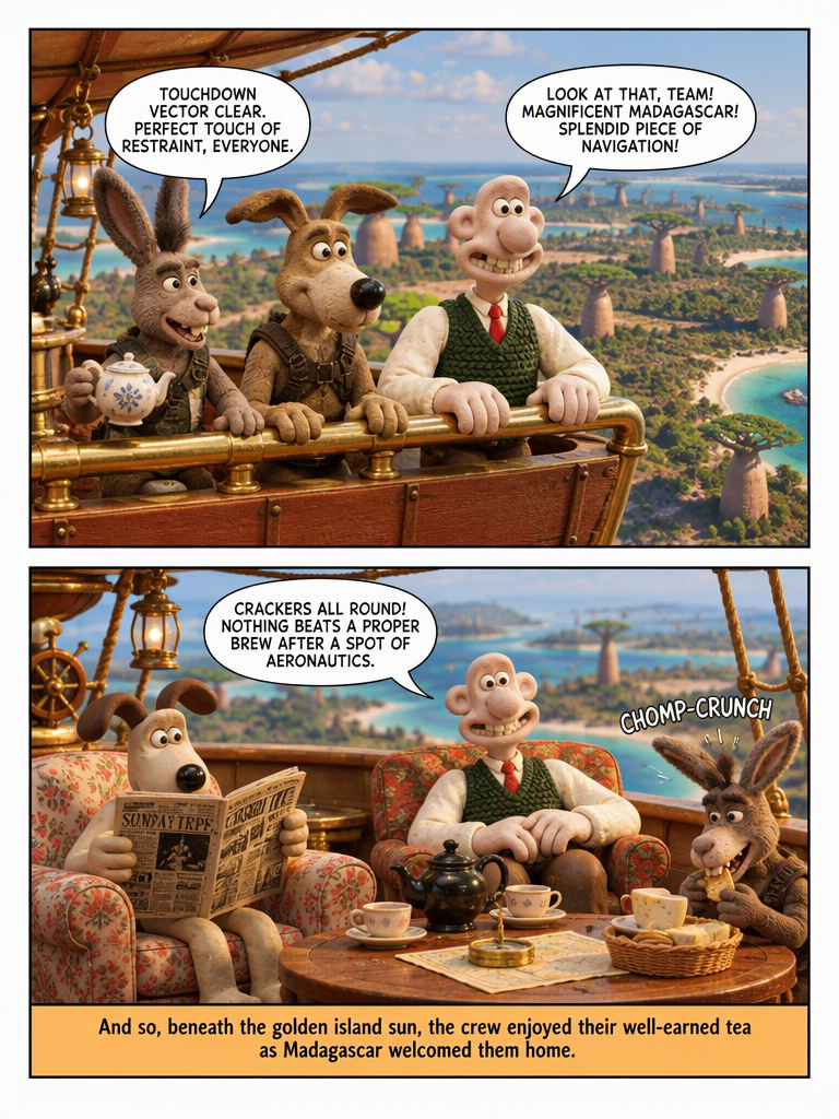 Course for Madagascar (page 4 of 8)