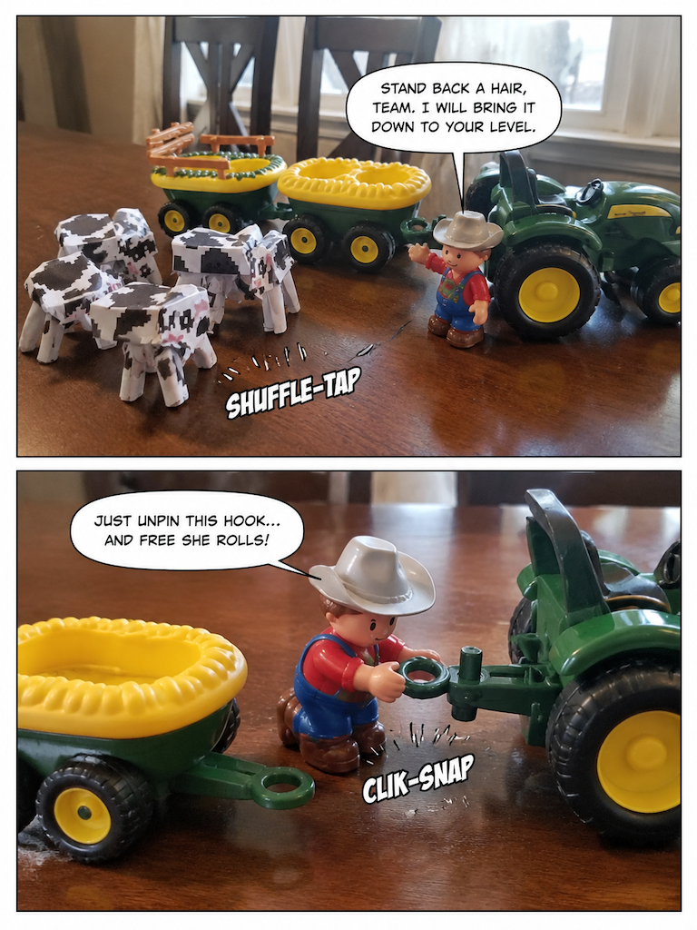 Feeding Time on the Tabletop (page 2 of 4)