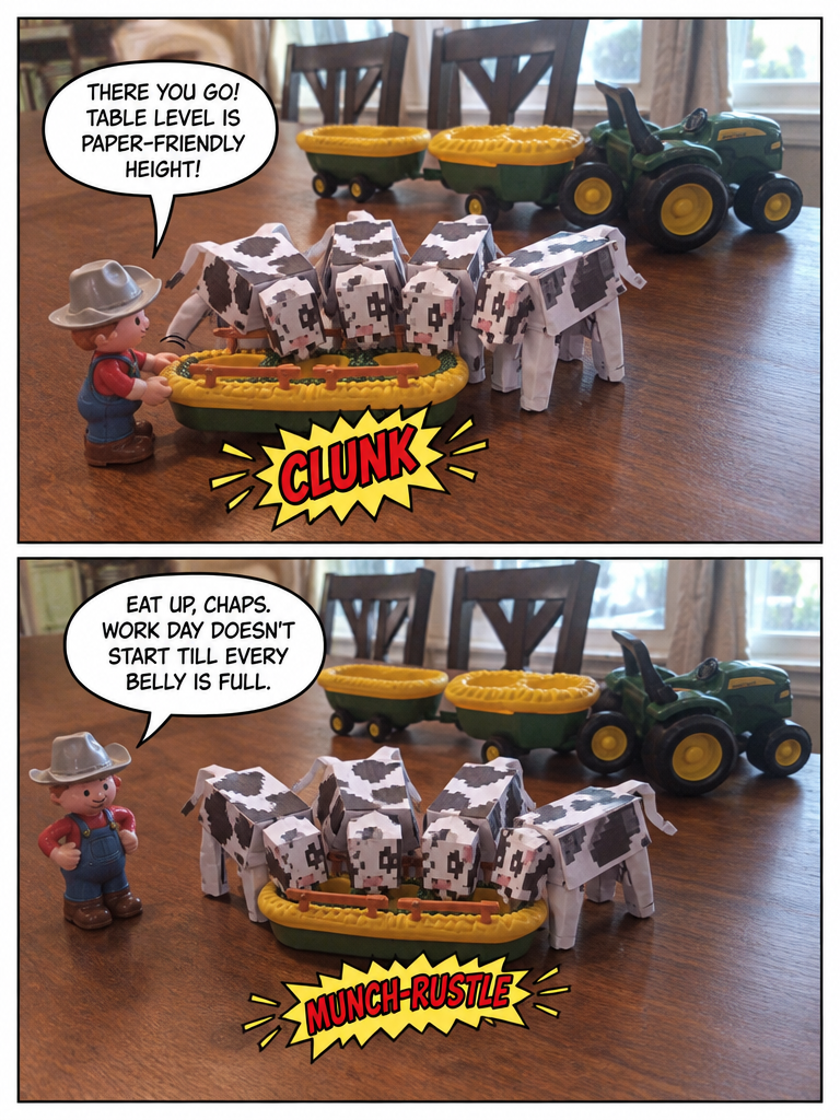 Feeding Time on the Tabletop (page 3 of 4)