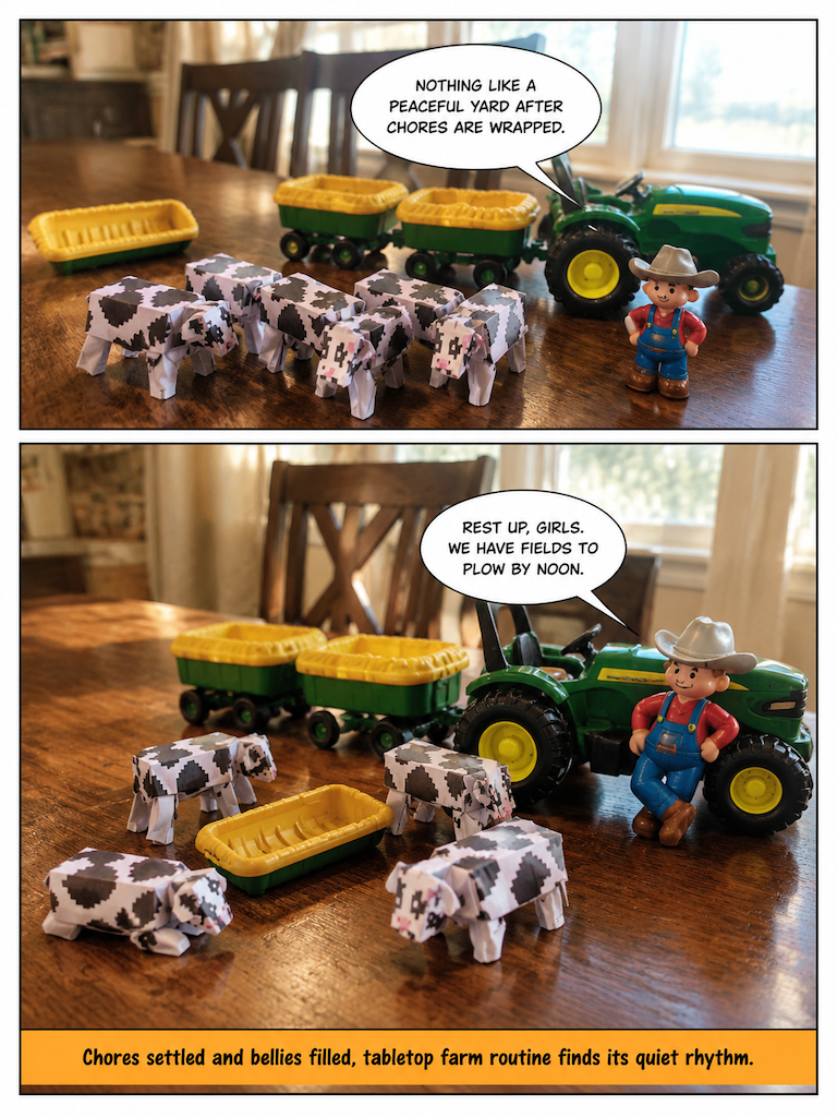 Feeding Time on the Tabletop (page 4 of 4)