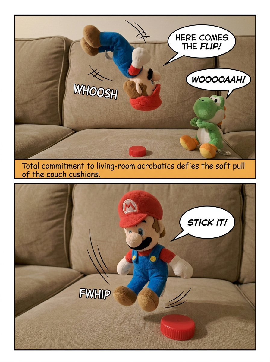 Victory Dance on the Cushion (page 3 of 4)