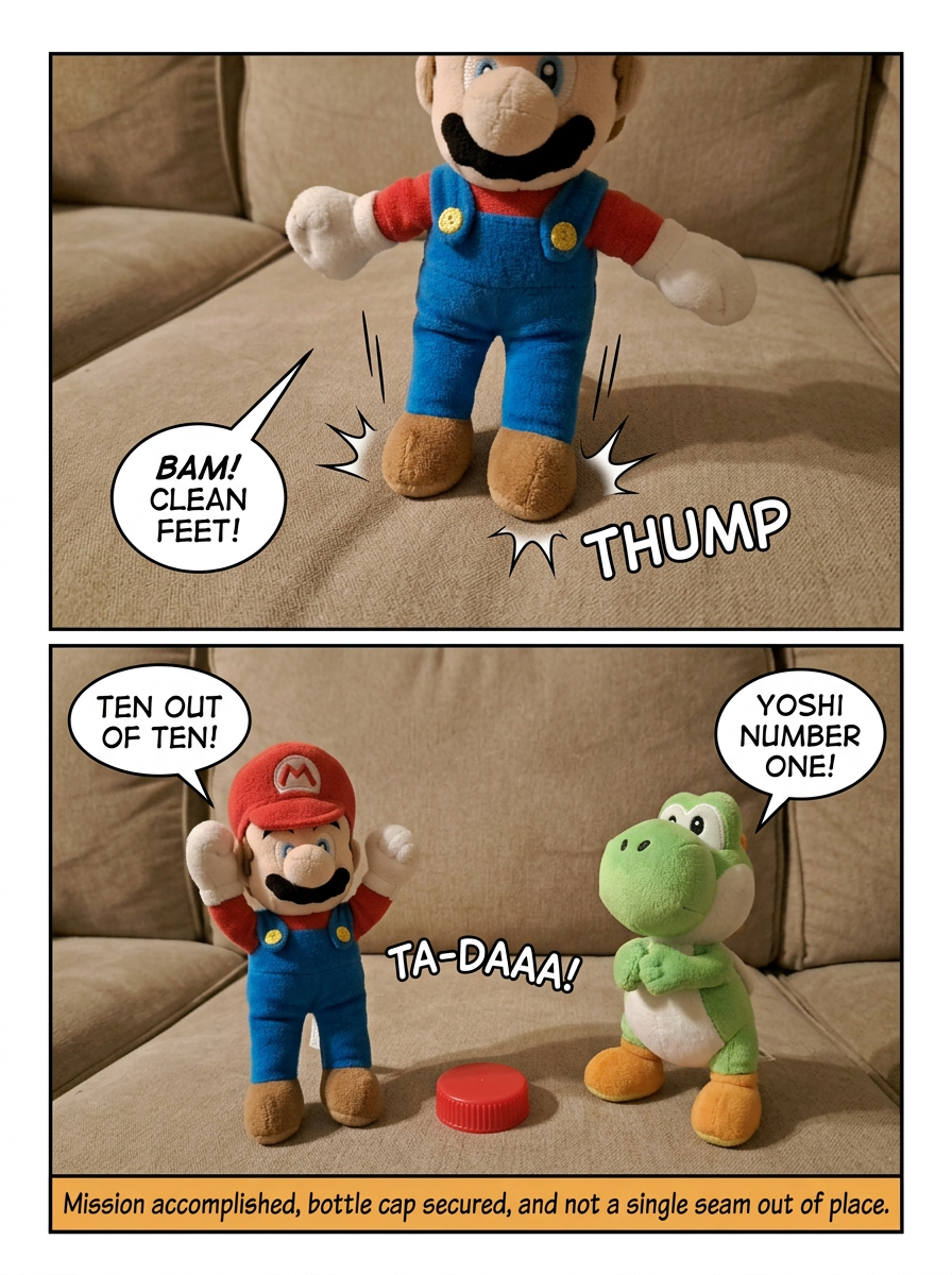 Victory Dance on the Cushion (page 4 of 4)