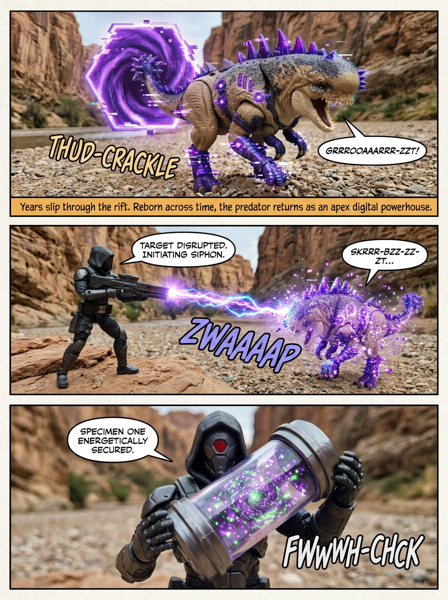 Genesis of Glitchy Rex 1 (page 2 of 4)