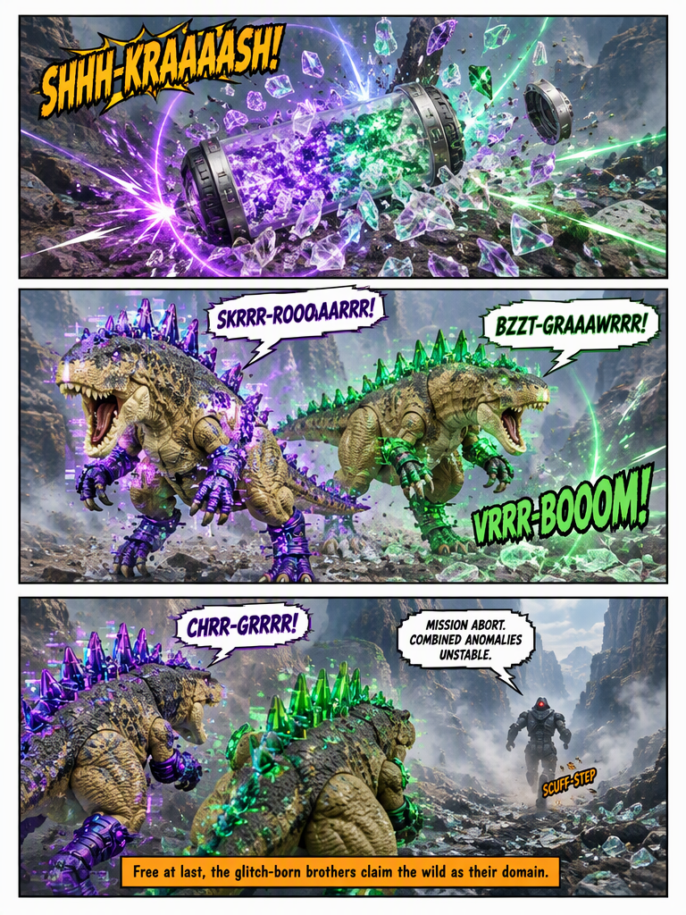 Genesis of Glitchy Rex 1 (page 4 of 4)
