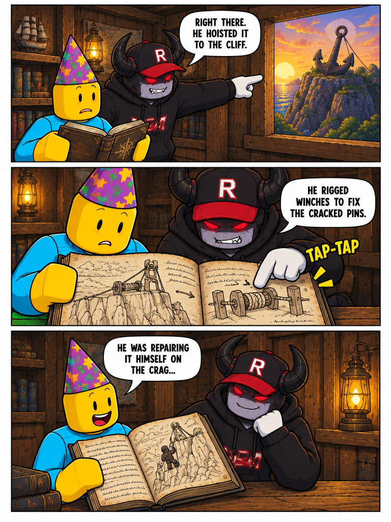 The Secret Behind the Anchor (page 2 of 4)