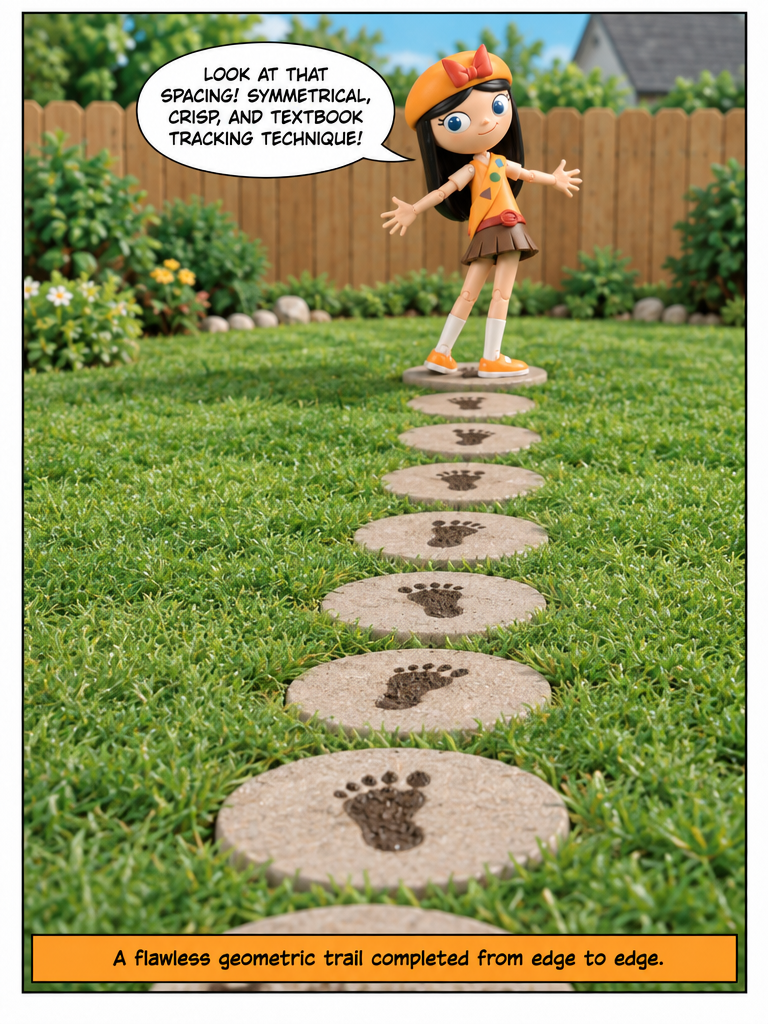 Tracking Impressions, Isabella is Getting on Track (page 3 of 4)