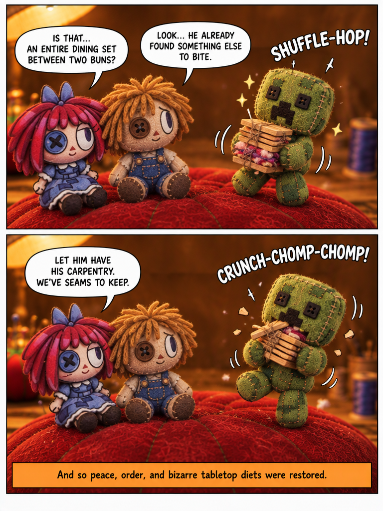 Creeper is now happy that benny is gone (page 8 of 24)