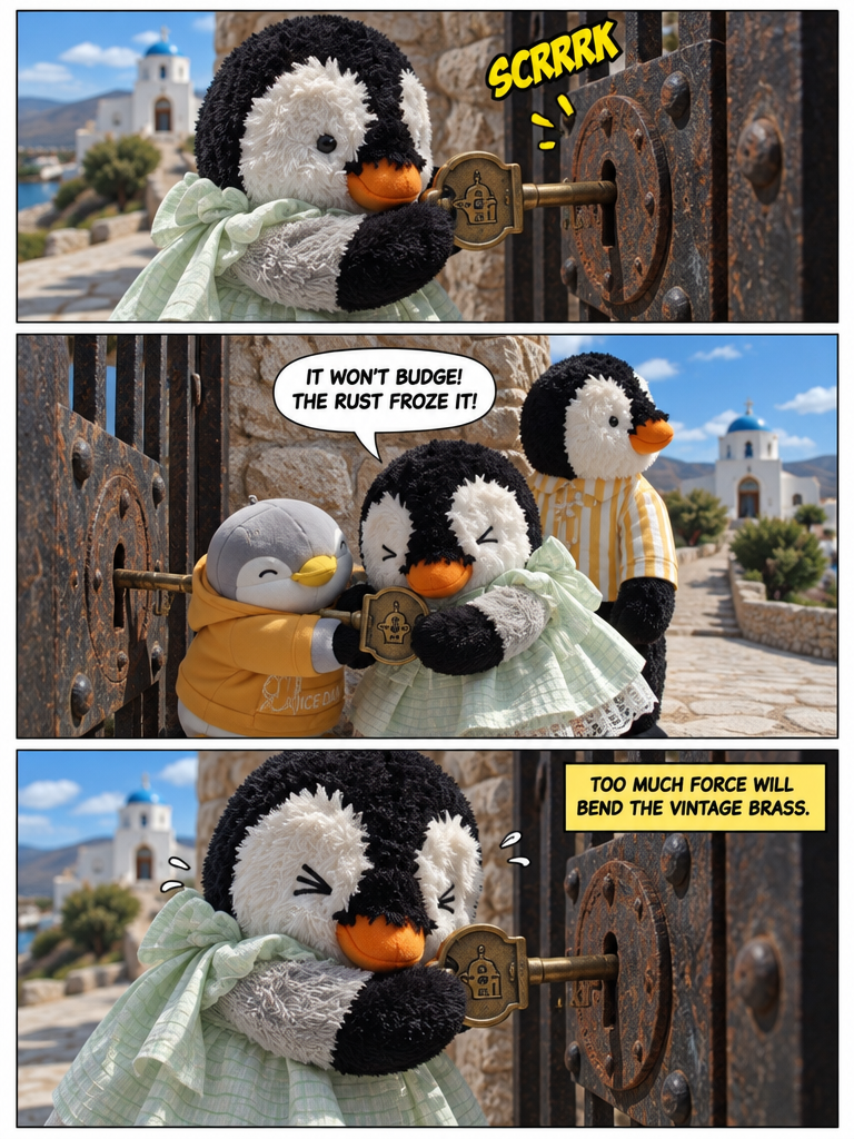 Three Penguin Siblings: Quest for the Cursed Six Churches - Second Church (page 3 of 4)