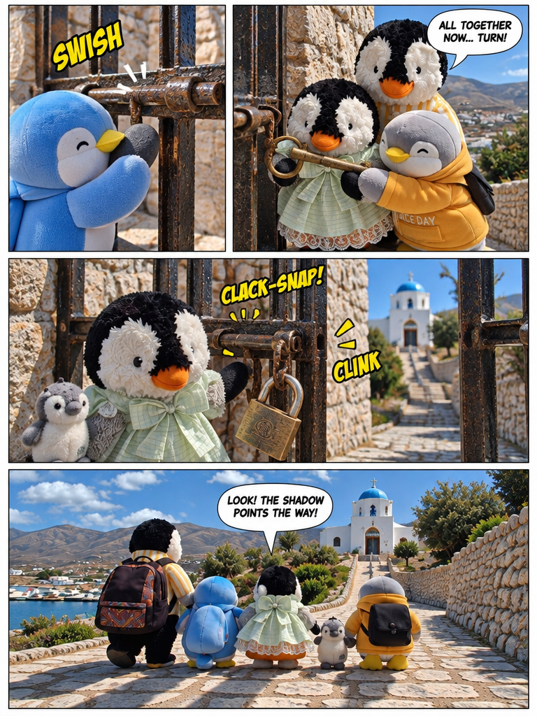 Three Penguin Siblings: Quest for the Cursed Six Churches - Second Church (page 4 of 4)