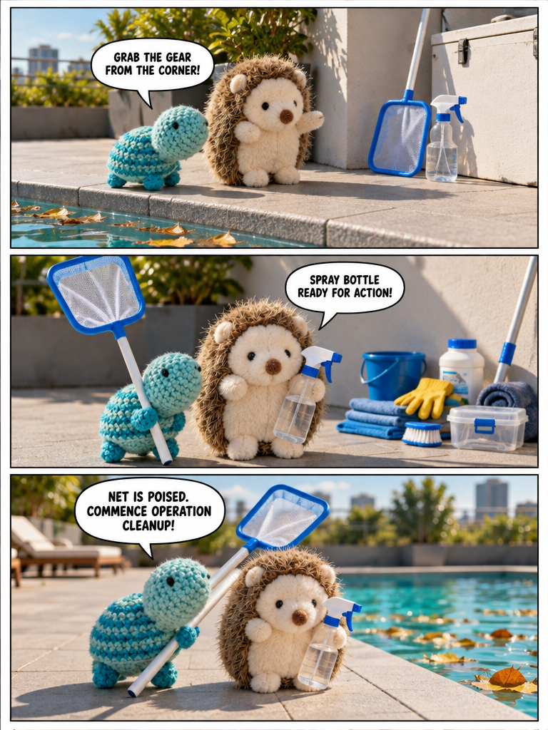 Morning Pool Patrol (page 2 of 4)