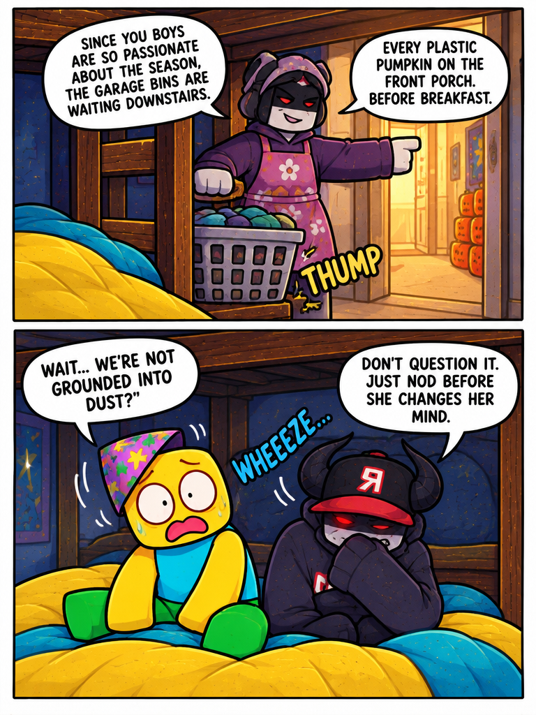 A Very Awkward Halloween Excuse (page 3 of 4)