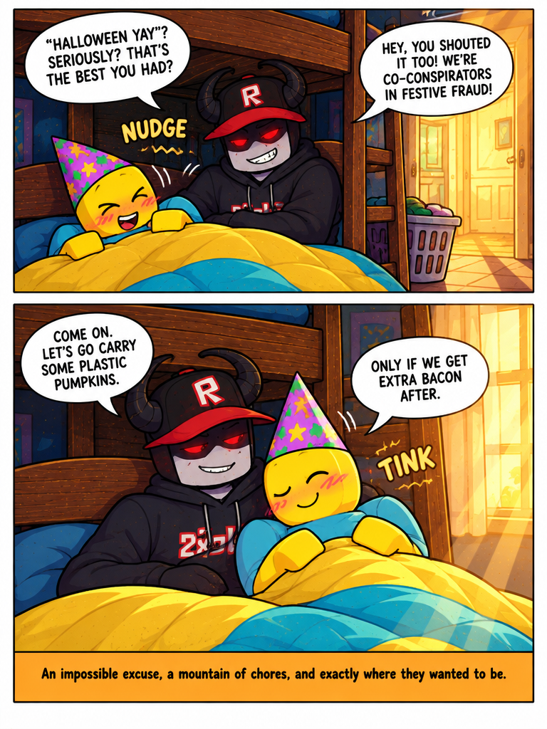 A Very Awkward Halloween Excuse (page 4 of 4)