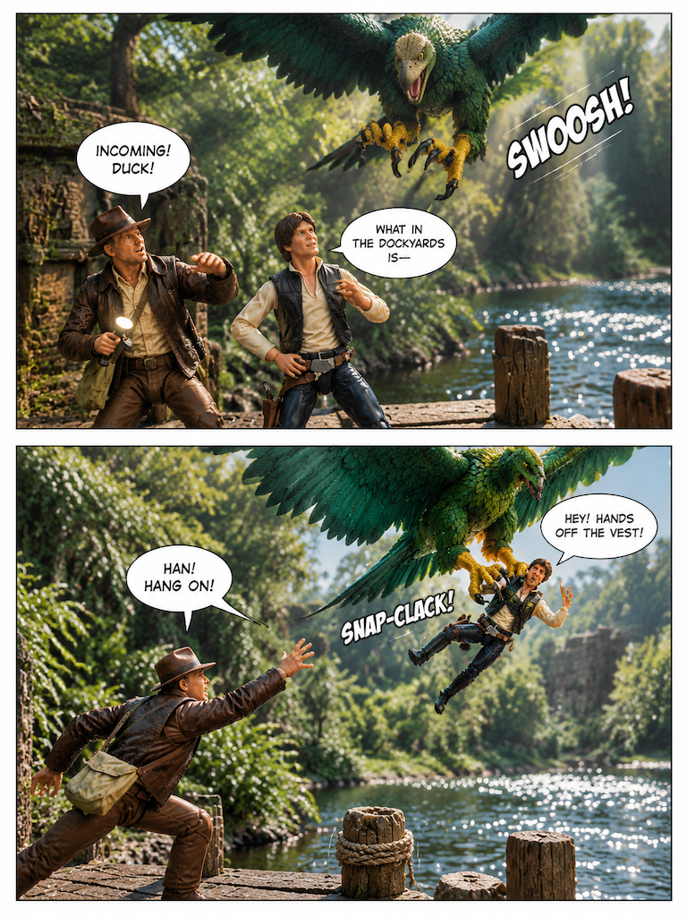 Indy-Han   A Whip in Time 💬 Comic Story part 4 (page 2 of 8)