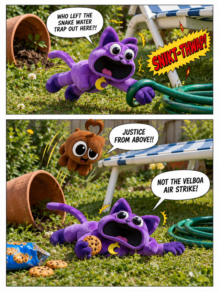 A Slapstick Backyard Chase (page 3 of 4)