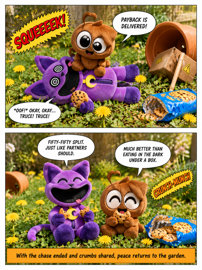 A Slapstick Backyard Chase (page 4 of 4)