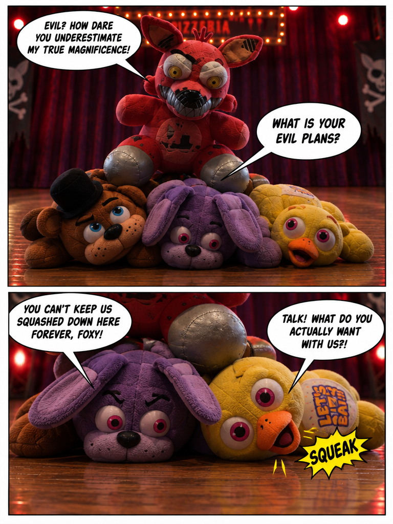 Nightmare Foxy planning to take over Earth (page 2 of 4)