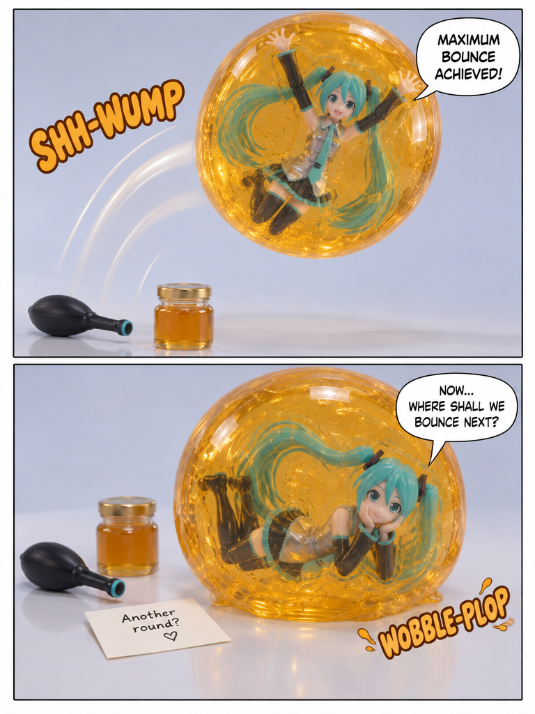 The Unexplained Bouncy-ness of the Honey Bubble (page 4 of 4)