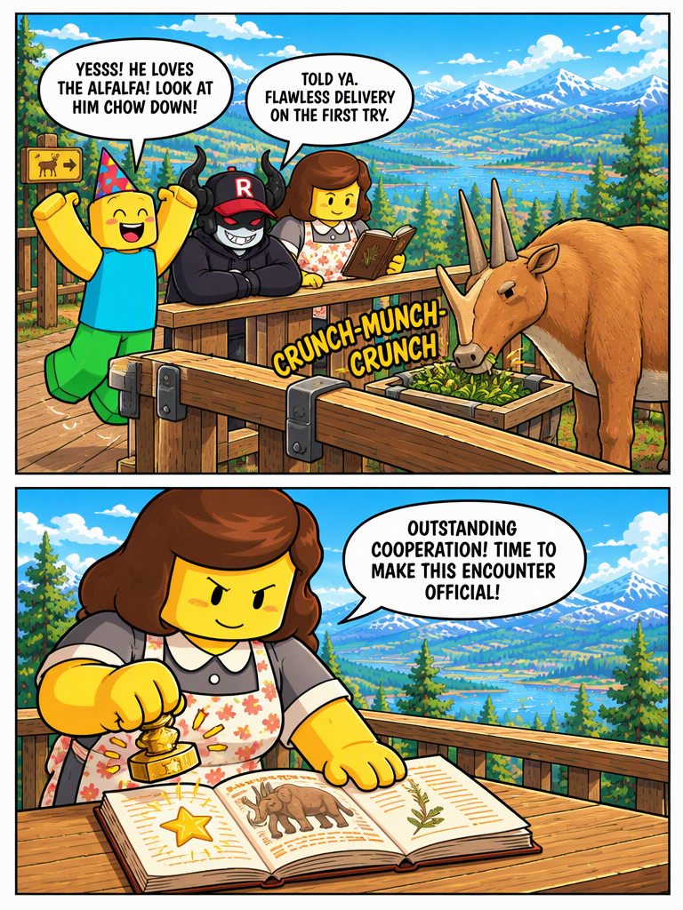 Safari Trek: Synthetoceras Enclosure (page 3 of 4)