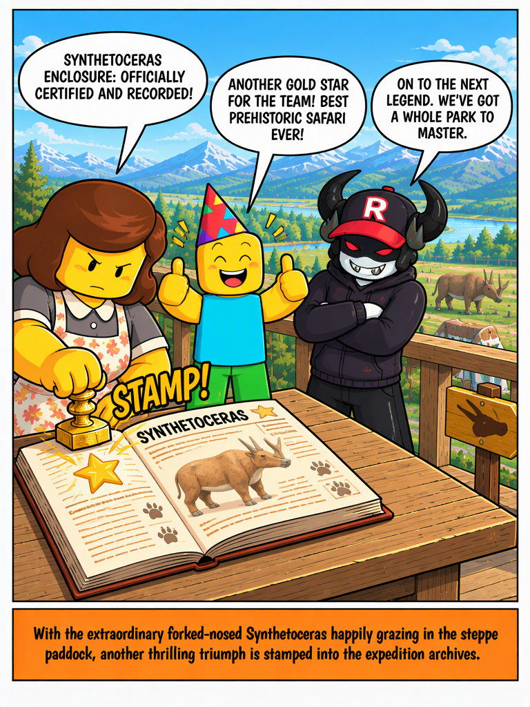 Safari Trek: Synthetoceras Enclosure (page 4 of 4)