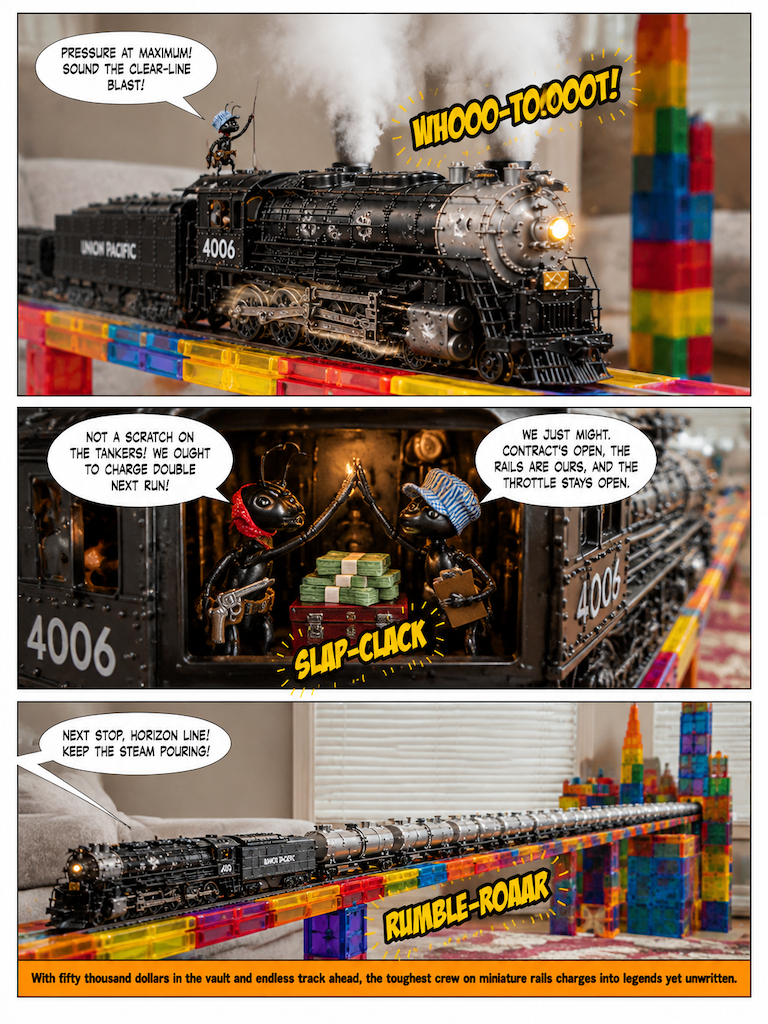 The Million-Dollar Rail Run (page 4 of 4)