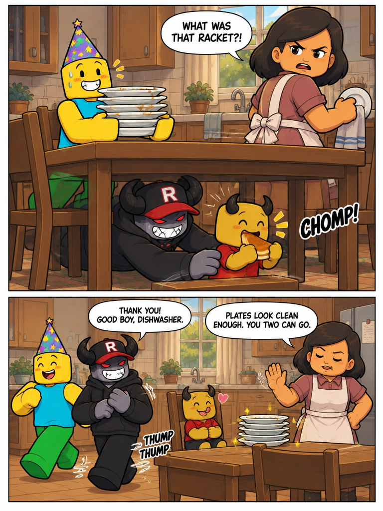 Dish Duty Diversion (page 4 of 4)