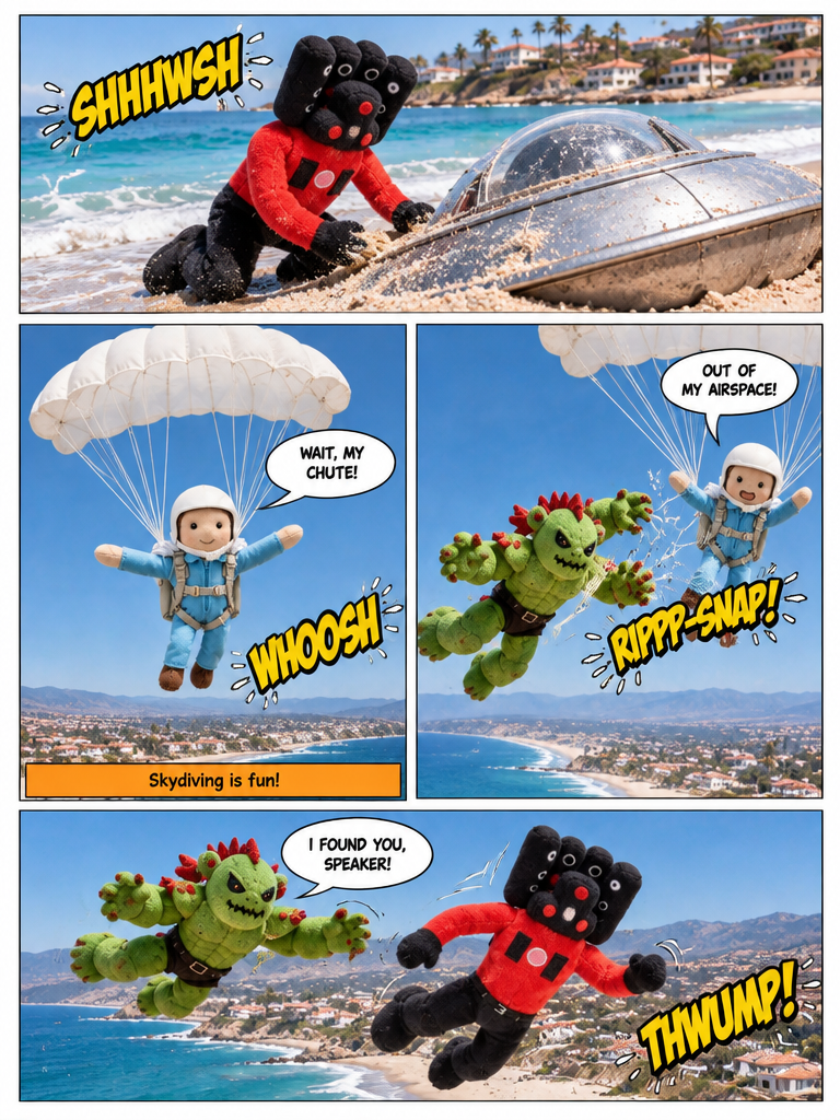 Zargonian Upgrades and the Beach Skirmish (page 2 of 4)
