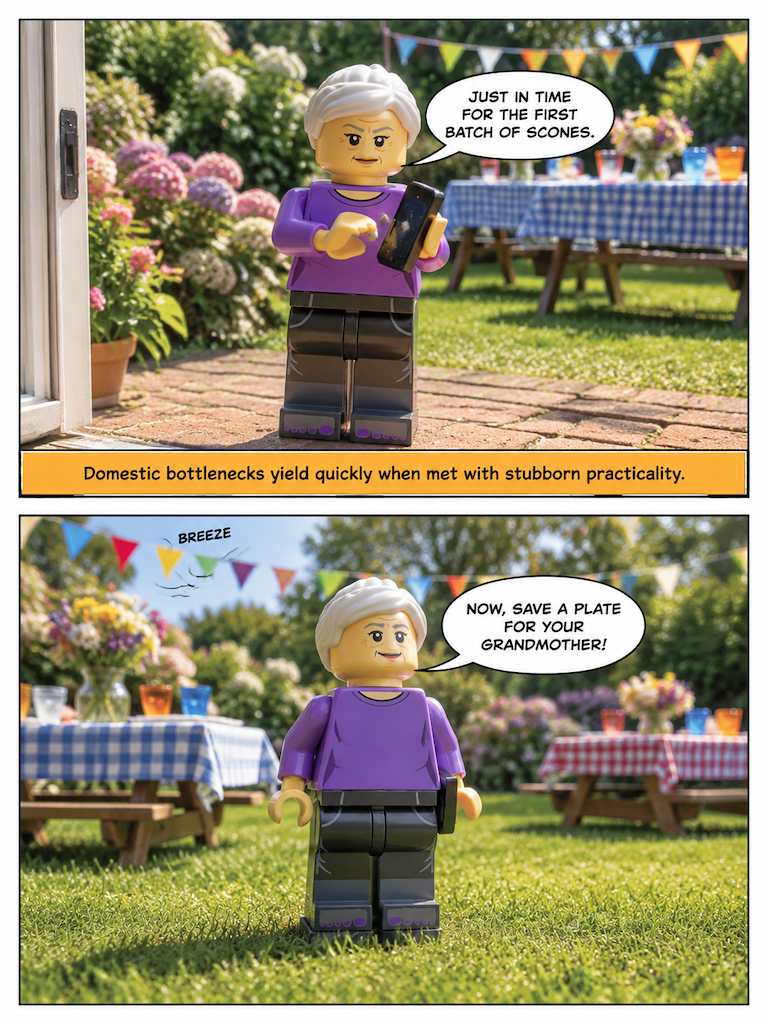 Agnes Navigates the Hall (page 4 of 4)